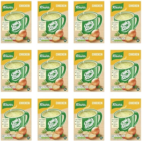 Packet Soup Bundle Pack with Knorr Chicken Quick Soup - 12 Pack