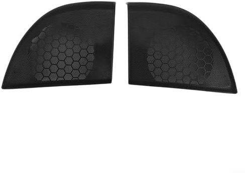 Lot de 2 cache-haut-parleurs de portière de voiture pour CL203 Coupé, matériau ABS, compatible avec modèles de 2008 à 2011