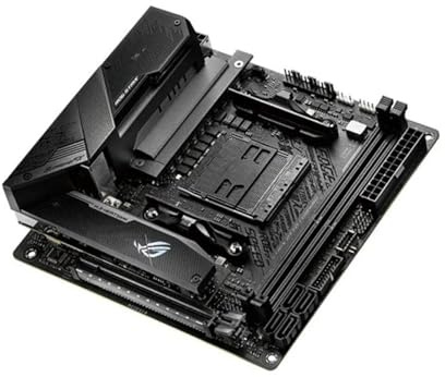 Scheda madre Fit For ASUS ROG STRIX B550-I GAMING Wi-Fi 6 Mini ITX B550 2 X DIMM, max. CPU AM4 con presa desktop M. SATA DDR4 da 64 GB, 5100 (OC) MHz