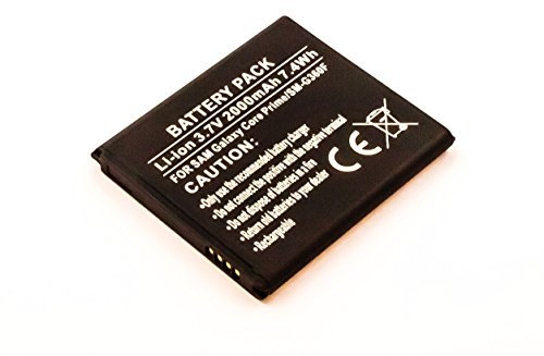 AccuPower Batterie pour Samsung Galaxy Core Prime, 2000mAh