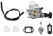 Fdit Carburettor Fuel Pipe Kit Weed Eater Carbon Trimmer Parts for BG86 SH56C SH86C SH86C Carb Zama C1M-S261B