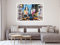 Oedim Fensterbild New York | 50 x 35 cm | Aufkleber im Lieferumfang enthalten | Dekoration | Aufkleber für Ihr Zuhause | Professionelles Design