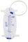 Easy-Tap Katheter-Beinbeutel, 1000 ml, Anti-Reflux-Ventil, Stoffbänder, einfacher Klappablauf, 45,7 cm Schlauch, 3 Stück