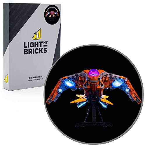 LightMyBricks Lichter Kompatibel für Lego The Guardians' Ship 76193 - Lego-kompatibles Beleuchtungsset - Lichterkit - Kind - Fantasie