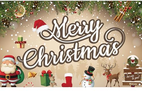 Wandposter Merry Christmas