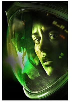 RIELLI Alien Isolation Game 3 Leinwand Poster Schlafzimmer Dekor Sport Landschaft Büro Zimmer Dekor Geschenk Rahmen: 60 x 90 cm