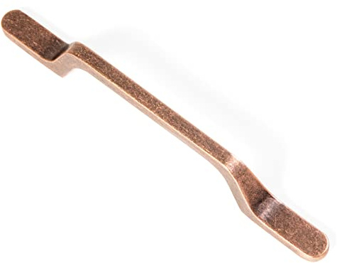 Goo-Ki C-C 1751AC-96 Schubladengriffe aus antikem Kupfer, Retro-Stangengriff für Kommode, Schrank, Rote Bronze, 6 Stück