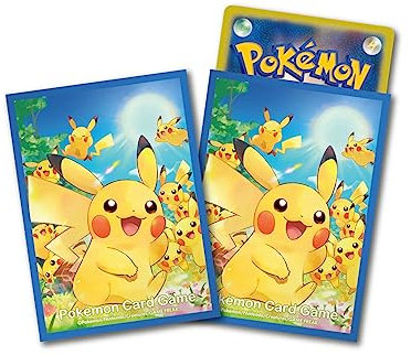 Proteggi carte standard pacchetto da 64 bustine Pikachu Assembly (JP)