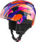 Alpina PIZI - Sicherer, Bruchfester & Individuell Anpassbarer Skihelm Mit Abnehmbaren Ohrenpolstern Für Kinder, pink-orange Blue Gloss, 46-51 cm