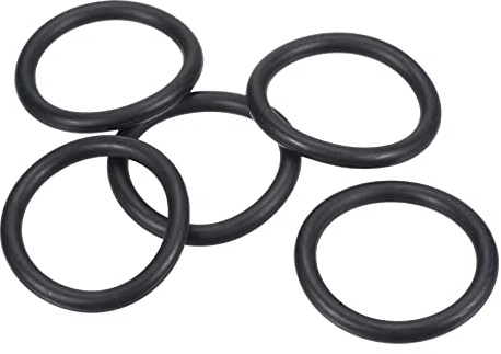 PATIKIL 20Stk Dichtungsringe O-Ringe Gummidichtung 52mm AD 42mm ID 5mm Dicke Nitrilgummi Unterlegscheibe Dichtungssatz Gummischeiben für Auto Klimaanlage Wasserhahn Rohr Schwarz