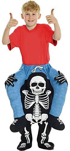 Morph Déguisement Squelette Enfant Porte Moi, Costume Halloween Garçon, Déguisement Enfant Squelette, Taille Unique