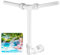 Fontana per Piscina, Fontana d'Acqua Regolabile Doppio Getto Fontana per Piscina a Cascata con Adattatore per Piscine Interrate e Fuori Terra da Esterno per Irrigatori di Ritorno da 3,8/5,6 cm