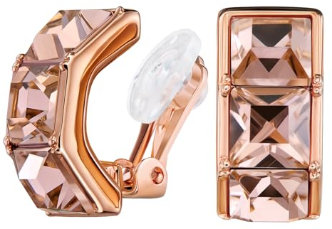 Traveller Ohrclip - Kristalle - Rosa - Rosé vergoldet - 157627