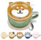 Kawaii Tazas de Cafe de Cerámica Con Tapa, Engraçadas Animales Tazas para Navidad, Juego de Taza Gato de Dibujos Animados para Niñas, Amigas, Mamás