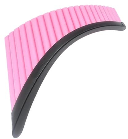 Professional Panpipe Pan Flute Pink 22 Pipes Panflute Plastic G Key Panpipes With Bag