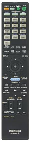 RM-AAP043 Ersatz Fernbedienung Kompatibel mit Sony Home Theater Receiver STR-DH800 STRDH800