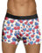 XTBFOOJ Sexy Herren-Tanga mit Doppel-Po Boxershorts Herren Body Fit Männer solide sexy atmungsaktive niedrige Taille Adventskalender Web Boxershorts Herren Unterhosen männer langes Bein