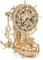 Hallisun 3D Holzpuzzle für Erwachsene, 3D Holzpuzzle Uhr Mechanischer Modellbausatz, Holz Uhr Bausatz mit Piratenschiff, Vintage Konstruktions Bastelset, DIY Weihnachtsgeburtstagsgeschenke 123 Teile