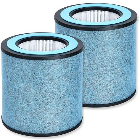2 Pack HP152 Replacement Filter, True HEPA Filter Compatible with Shark HP152 Air Purifier