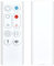 TCNOUMT New Replacement Remote Control Compatible with Dyson AM09 Desk Air Purifier Hot+Cool Tower Fan 966538-01, White, Non-metallic material, No magnetic attraction function