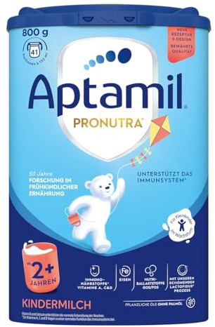 Aptamil Kindermilch 2 Plus – 800g – Kindermilch ab 2 Jahren – Palmölfrei