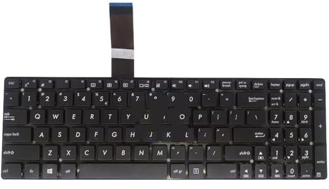 SONGOZD Laptop-Teile Spanische Notebook-Tastatur für X751, R752, R700, F751, K751, X751MD, X751LD, X751M, X751LX-DH71, 0KNB0-6727US00(UI English)