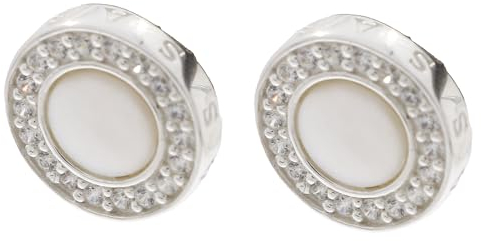 Thomas Sabo Damen-Ohrstecker 925 Silber Zirkonia weiß Brillantschliff Perlmutt - SCH150026
