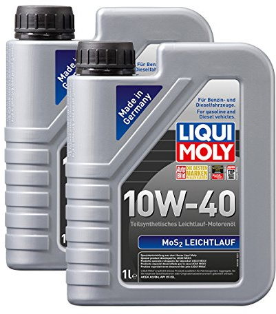 LIQUI MOLY Motoröl Öl MoS2 LEICHTLAUF 10W40 10W-40 2L 2Liter 1091