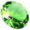 Feng Shui 4 cm Kristall Diamant Regenbogen Glas Perlen Kugelkristall Deko Basteln Geschenk W3808 grün