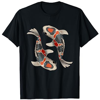Koi TShirt: schwimmende Nishikigoi Karpfen T-Shirt