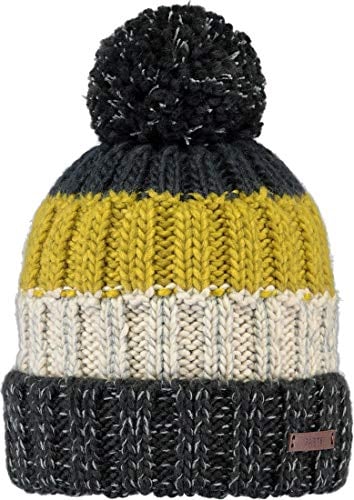 Barts Herren Wilhelm Beanie Baskenmütze, Gelb (0017-YELLOW 017L), One Size (Herstellergröße: Uni)