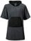 CelinaTex Happyfun Poncho mittel 65 x 100 cm anthrazit schwarz Mikro-Flanell Badeponcho Mikrofaser Surfponcho Handtuch