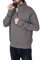 Mivaro Herren Troyer, Pullover mit 1/4 Reißverschluss, hoher Kragen, ohne Kapuze, Größe:XL, Farbe:Anthrazit