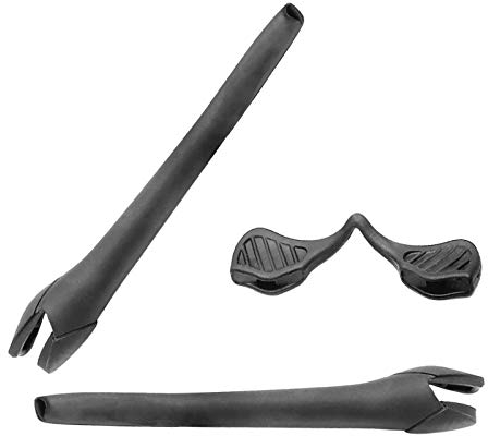 LenzReborn Embouts de nez de rechange en caoutchouc pour lunettes de soleil Oakley Radar EV Path - Gris - Taille Unique