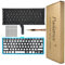 Pardarsey Ersetzen Sie die französische Hintergrundtastatur Tastatur rétroéclairé Clavier français mit 80 PCE Schrauben kompatibel für MacBook Air 13-Inch A1369 A1466 mit Schraubenzieher