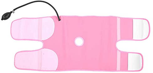 LARIAU Bein-Korrektur-Gürtel Aufblasbare Glätteisen-Bügel-Klammer X/O-Art Haltungs-Korrektor für Bein-Korrektur-Gerät Rosa 220403 (Color : Pink)