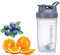 KHAOP 500ML Protein Shaker Cup Protein Shaker Flasche 500ml BPA frei auslaufsicher Tragbar für Sportergänzungsmittel Shakes mit Stahl Mischkugel für Shakes Geschirrspüler Safe (grau)