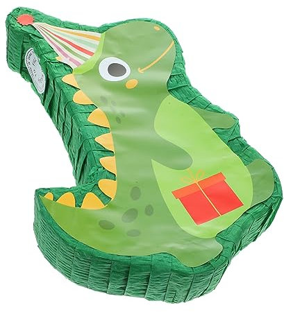 SHOWERORO Dinosaurier-piñata Für Erwachsene Party Süßigkeiten-piñata Hängende Piñata Geburtstags-dekoration Wiederverwendbar Lustiges Spielzeug