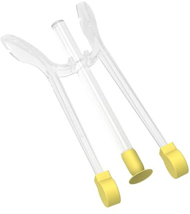 Wdfnexalai Contact Lens Remover Reusable Colored Silicone Insertion Tool with Storage Case Small Applicator Suction Stick Daily Accessories Yellow