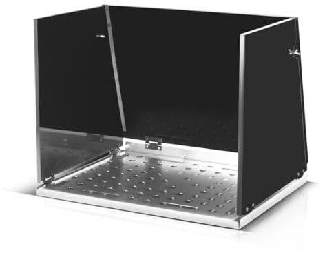 STAHLWERK Schweißtisch-Aufsatz SA-500 ST 500 x 400 mm mobile Schweißkabine | klappbare Schweißtisch-Erweiterung für Werkbänke und Montagetische mit D16 Lochplatte für Spannwerkzeuge