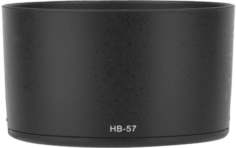 HB-57 Gegenlichtblende Zubehör Kamera AF S 55-300mm F4.5-5.6G ED VR Stabiler Schutz Outdoor-Fotografie