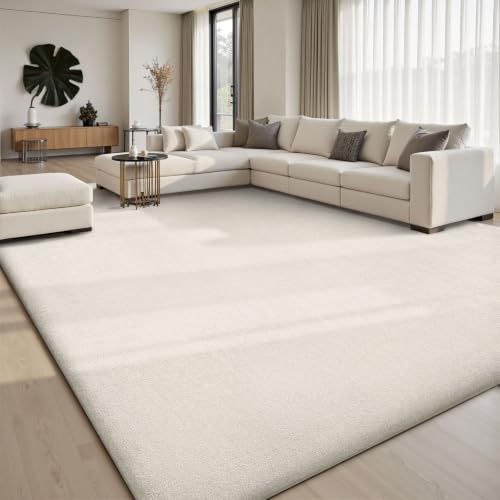 Treeboy Teppich Wohnzimmer 160x230cm Beige Waschbarer Kurzflor Flauschig | Waschbarer Modern Gegend Teppiche,Rutschfester Flauschig Kurzflor Teppich Rug für Kinderzimmer Mädchen Junge, Schlafzimmer