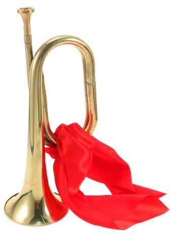 SWOOMEY Bugle Für Anfänger Leichtes Blasinstrument Aus Hochwertiger Legierung Tragbar Und Einfach Zu Spielen Für Junge Musiker Und Musikliebhaber Für Einstieg Die Welt Der