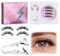 Magnetische Wimpern Natürlich Look 3D Wimpern Langlebige Magnet Wimpern Wiederverwendung Magnetwimpern mit Zange ohne Eyeliner Wasserdicht Magnetic Lashes Set Einfache Anwendung für Anfänger Gift