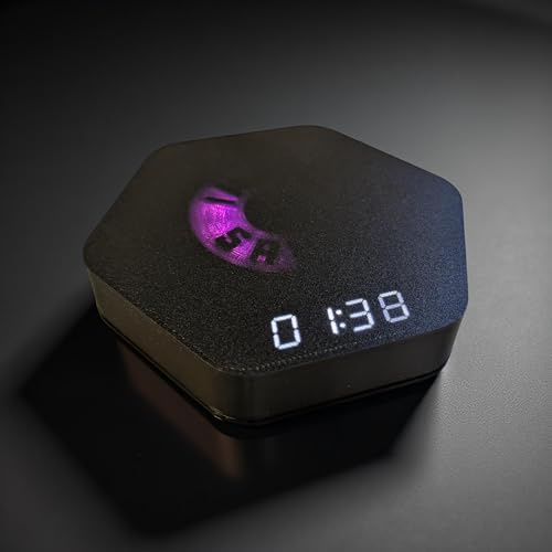 Saumi Das Saufmessgerät - Digitaler Trink-Timer & Bier-Untersetzer | Elektronisches Trinkspiel mit USB-C | Lustiges Party Gadget & Geschenk für Erwachsene, JGA und Festival