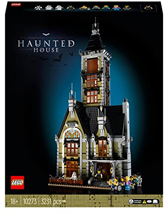 LEGO 10273 Icons Casa Encantada de la Feria, Set de Construcción para Adultos con Mini Figuras de Fantasmas y Piano, Decoración, Idea de Regalo
