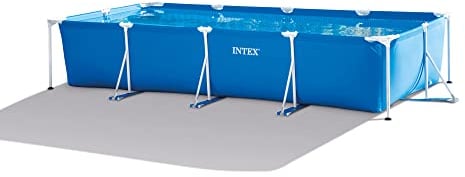 Intex 28279EH Piscina Metal Frame Rectangular, Medidas 450 x 220 x 84 cm