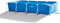 Intex 28279EH Piscina Metal Frame Rectangular, Medidas 450 x 220 x 84 cm