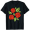 Roses Tattoo Flower Pattern Graphic Shirt Band Rocker Tee T-Shirt