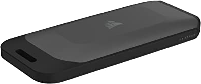 Corsair EX100U 1 to Disque de Stockage Portable - Ultrarapide avec n’Importe Quel PC/Mac/Console, Connexion Gen2 x2, avec Ses Câbles USB Type-C et USB Type-A Inclus - Noir
